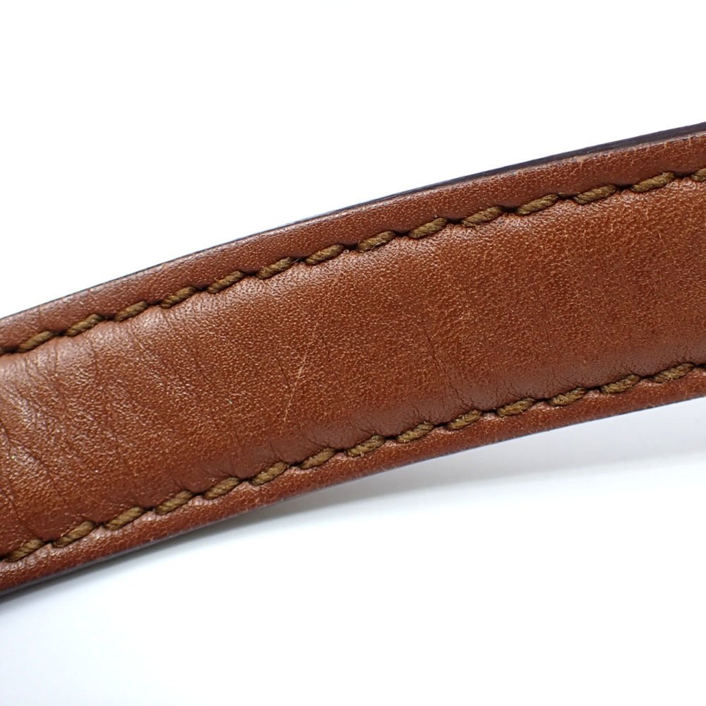 GUCCI Brown Leather Bag - Picture 7 of 10